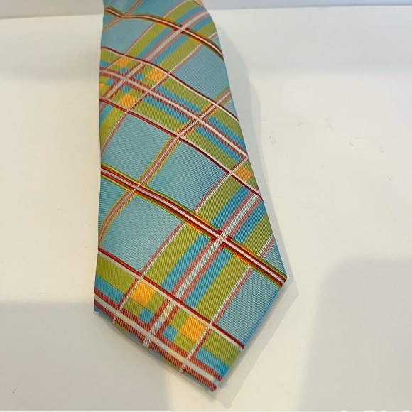 Twenty Dollar Tie Other - Men’s Tie 100% Silk Hand Made Spring Colors Easter Brand - Twenty Dollar Tie